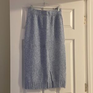 SNDYS “late lunch knit skirt”